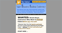 Desktop Screenshot of contractorssuperconference.com